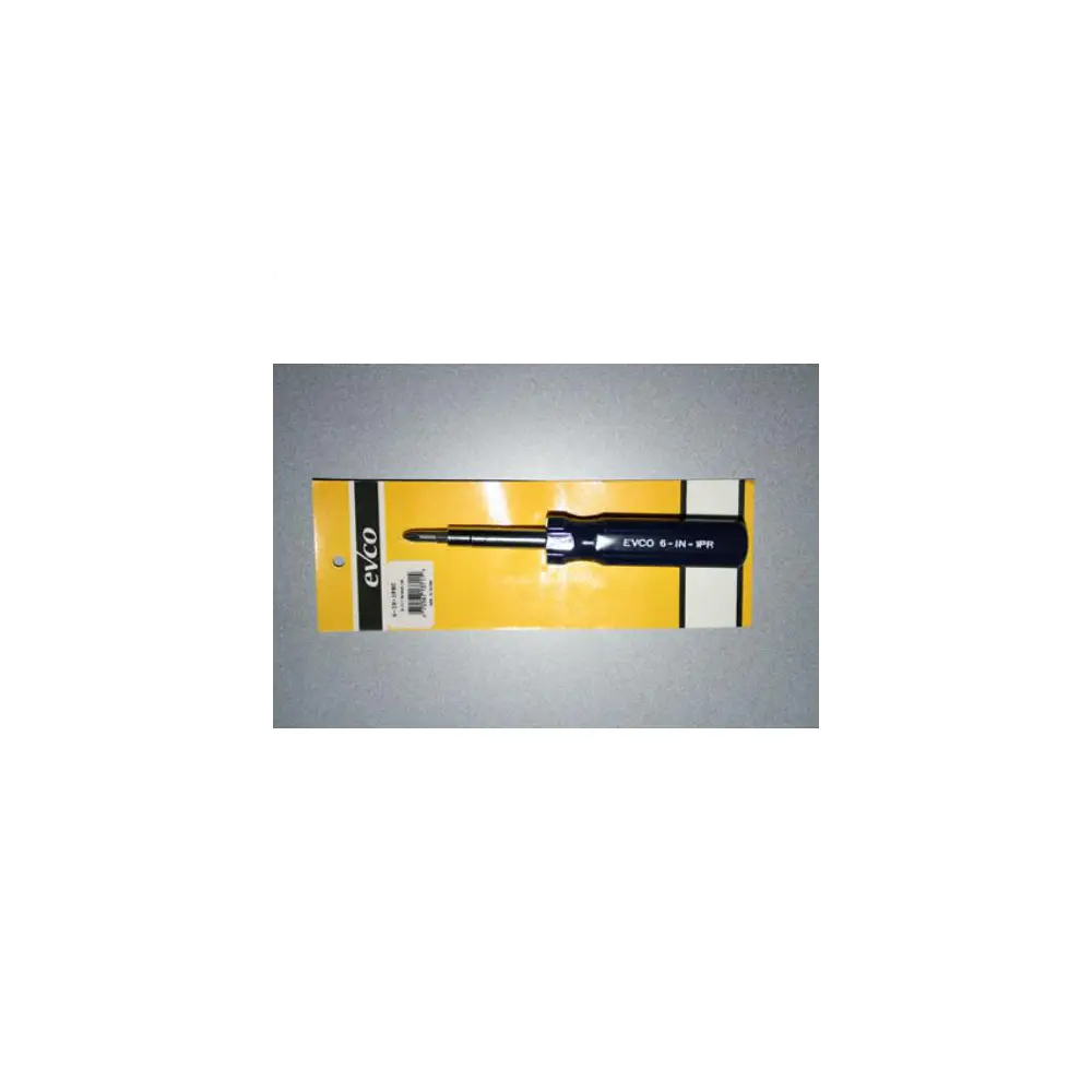 6 In 1 Screwdriver - 7-1/2" Length - APP009-6-IN-1PRC